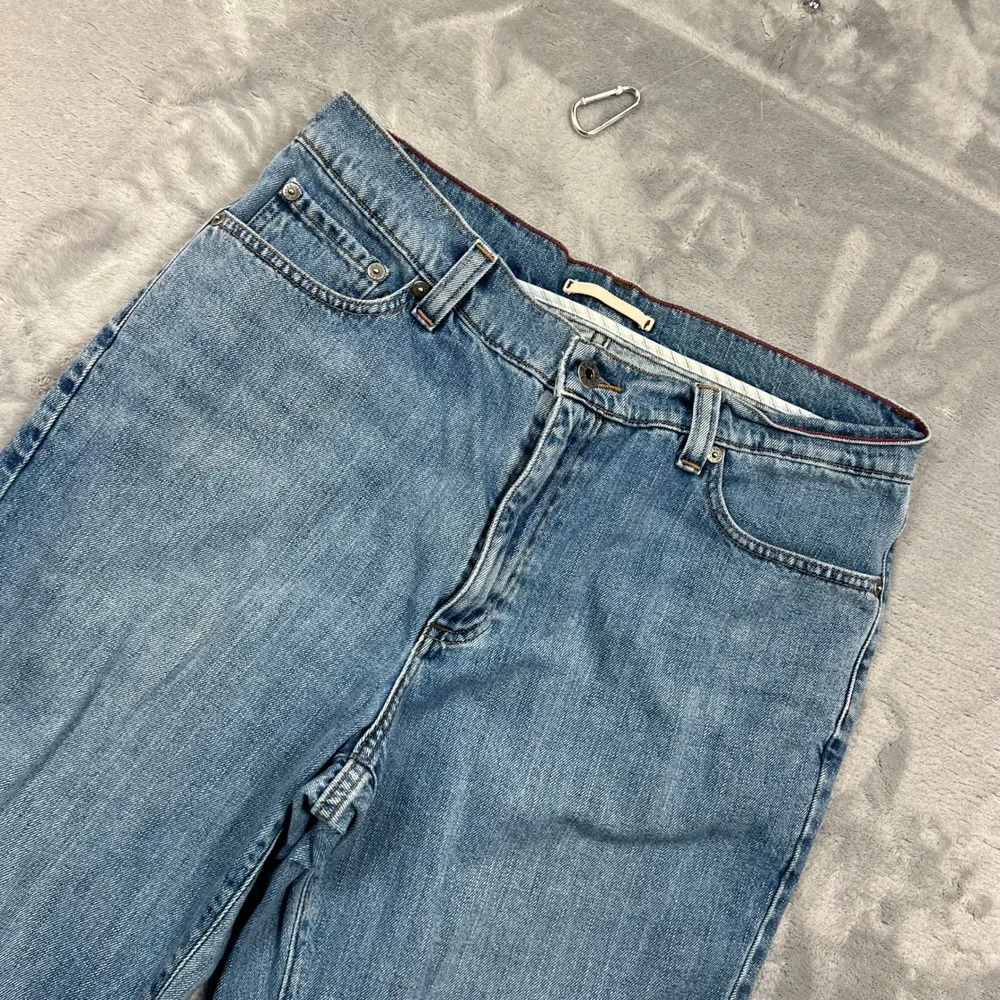 L.L.Bean Classic Fit Jeans Mens 33x29 Blue Denim Straight Leg 100% Cotton 505084